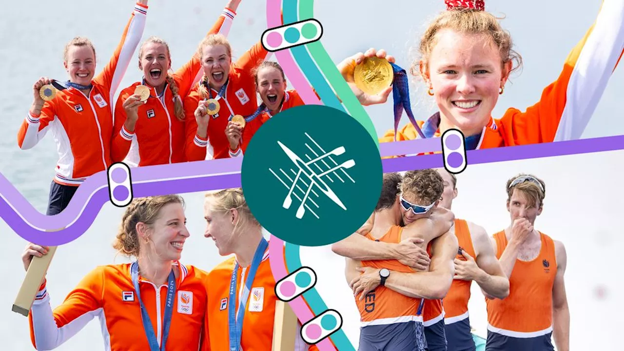 Nederland is een roeiland, blijkt in Parijs: 'Acht olympische medailles is uniek'