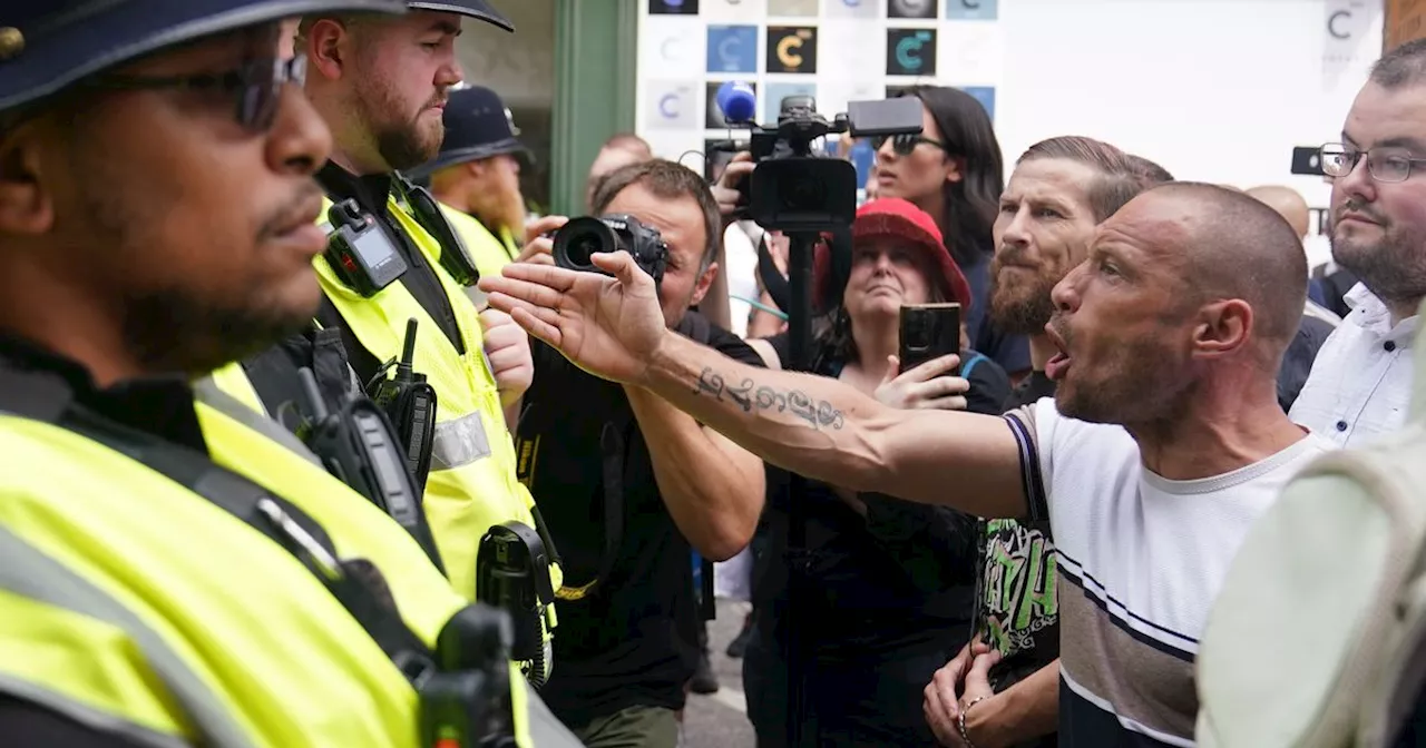 Nottingham protests live: Protest and counter protest takes place in city centre