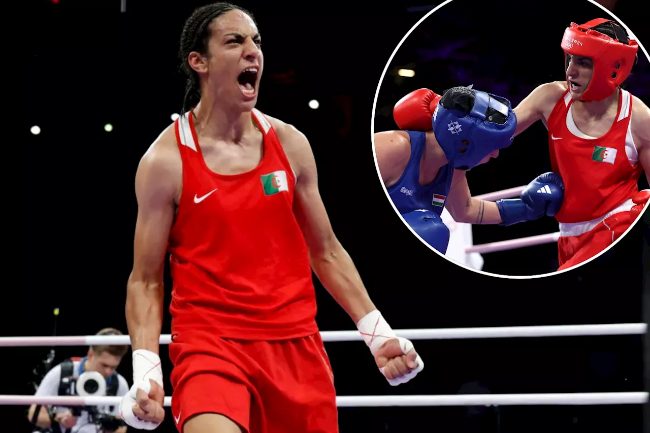 Imane Khelif wins boxing quarterfinal bout, guaranteed medal amid Olympics gender controversy