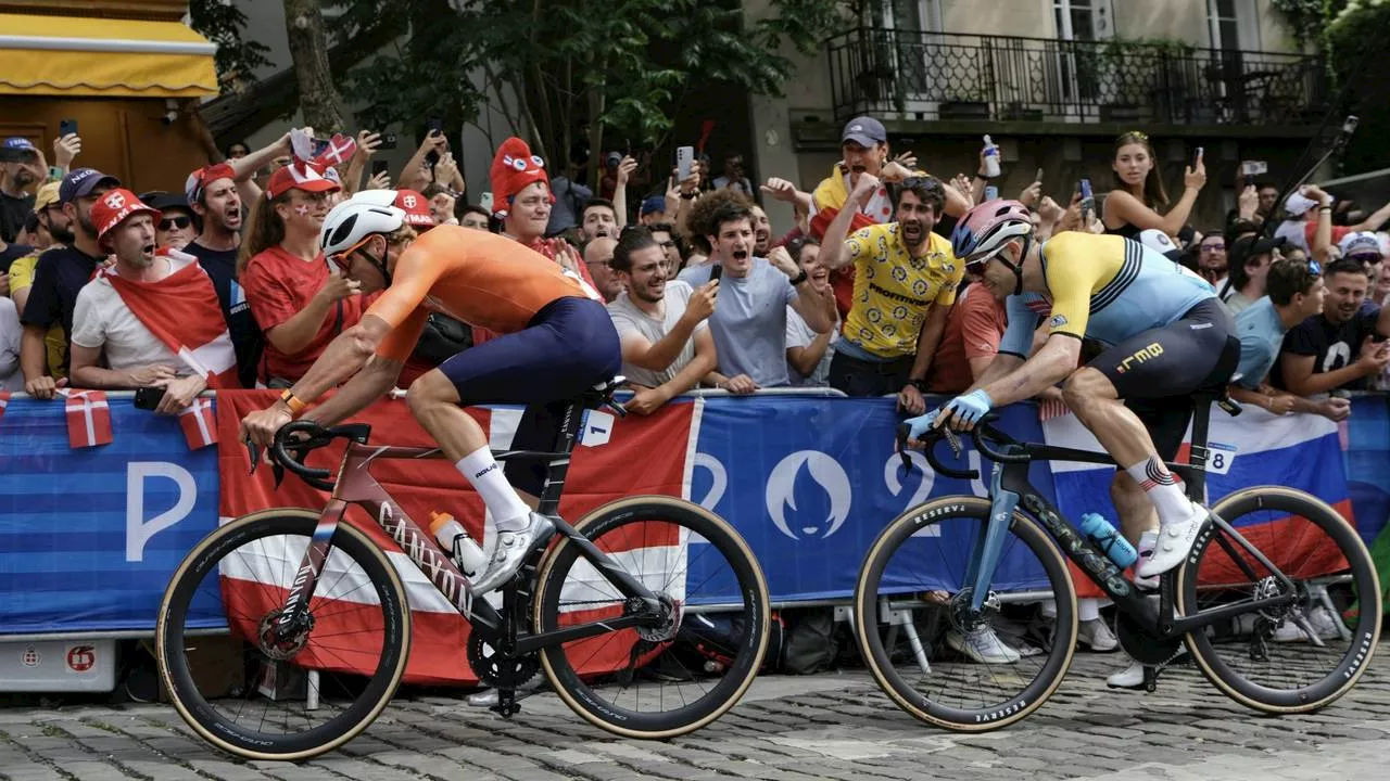 Geen podiumplaats voor Mathieu van der Poel, Belg Remco Evenepoel wint goud