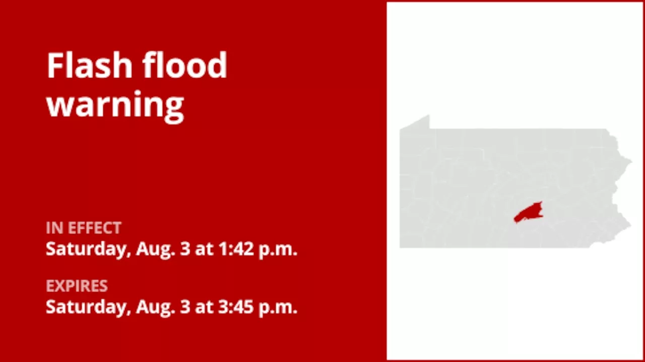 Flash flood warning for Perry County Saturday afternoon