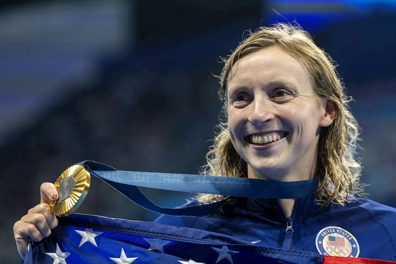 Katie Ledecky Wins 800-Meter Freestyle, Tying Record for Most Gold Medals by Female Olympian