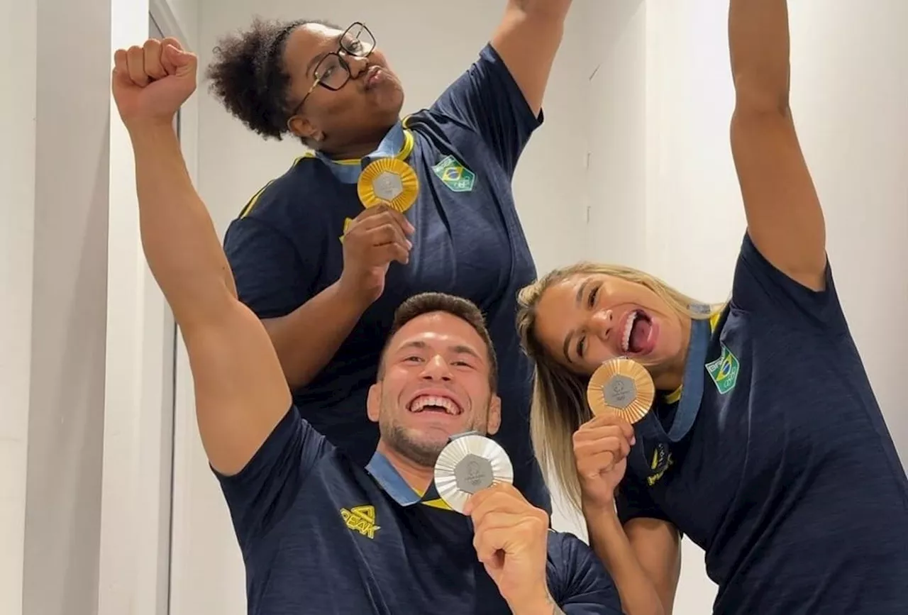 Três brasileiros medalhistas têm o mesmo técnico; conheça Leandro Guilheiro