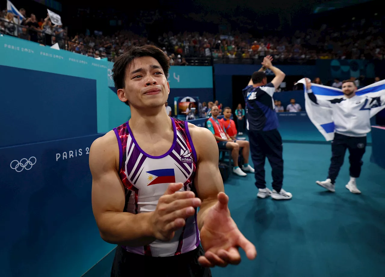 Carlos Yulo seizes ‘huge’ Olympic gold for ‘really small country’