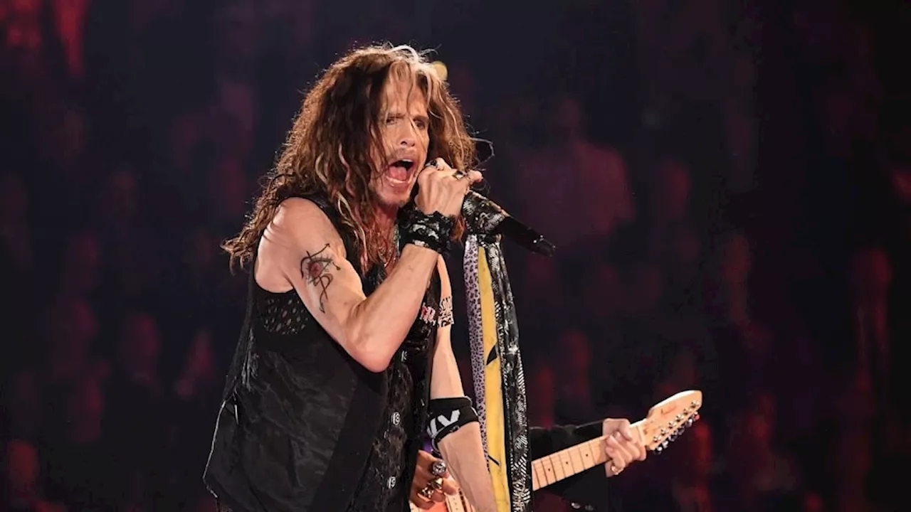 Aerosmith stopt met optreden om stemproblemen Steven Tyler