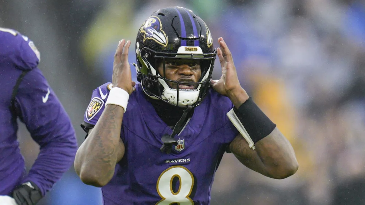 Baltimore Ravens' Lamar Jackson Surpasses Patrick Mahomes in Top 100