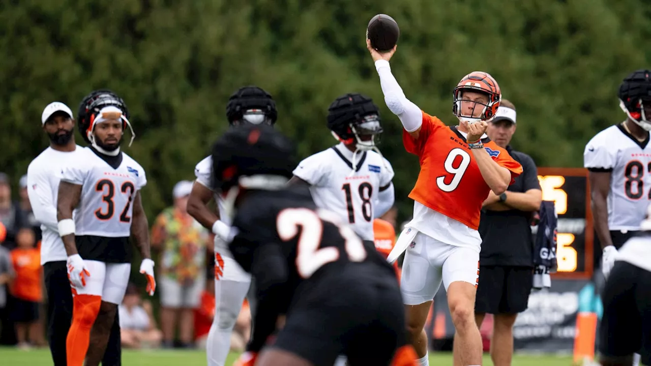 Cincinnati Bengals Practice Takeaways: Star QB Joe Burrow Shows Off Arm Strength