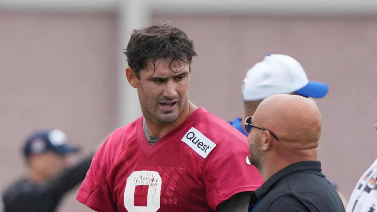 Giants Brian Daboll Proud of Daniel Jones's Comeback Journey