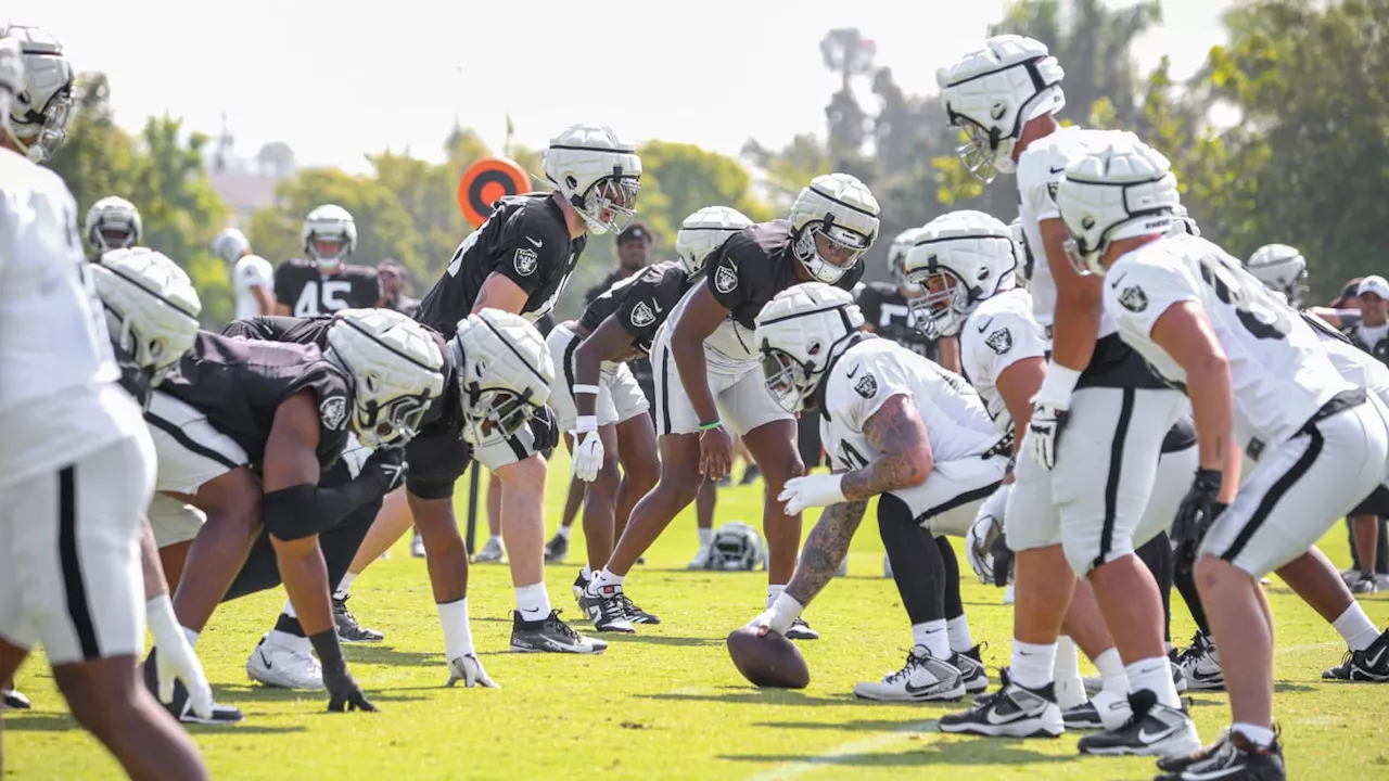 Go Inside Las Vegas Raiders Training Camp & Watch Video of Practice