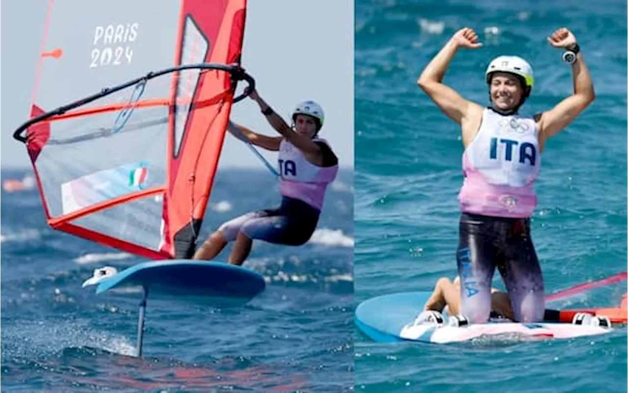 Windsurf femminile, Marta Maggetti vince l'oro: è il sesto per l'Italia a Parigi