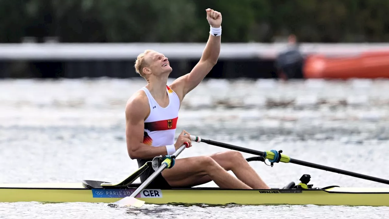 Oliver Zeidler holt Gold im Ruder-Einer