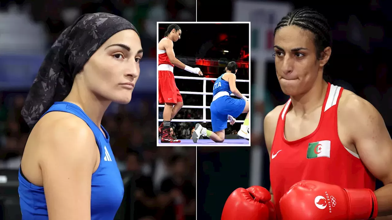 Boxing organisation award Angela Carini prize money despite abandoning Olympic fight vs Imane Khelif