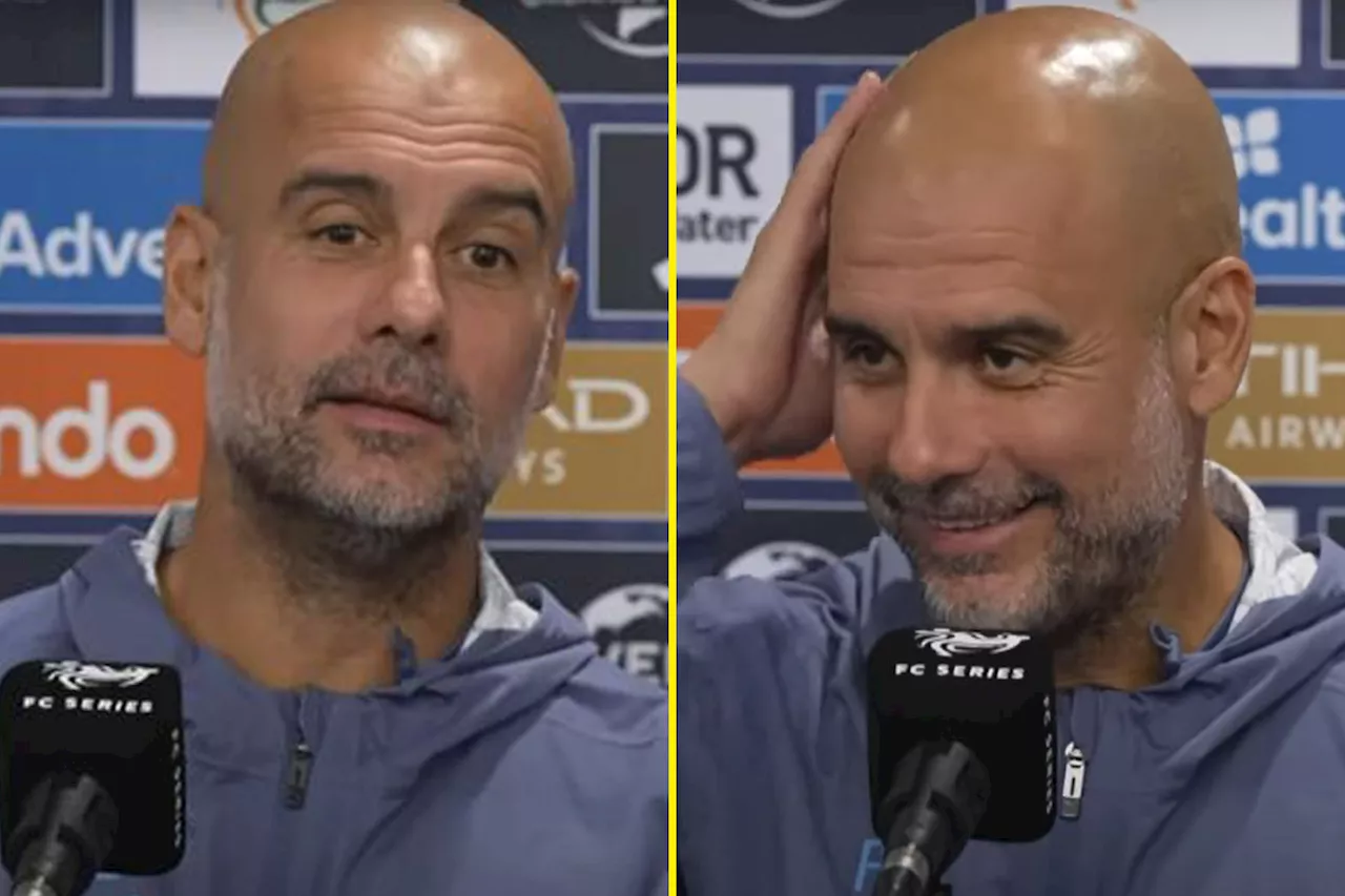 Pep Guardiola left speechless in priceless reaction after finding out Chelsea boss Enzo Maresca’s n...