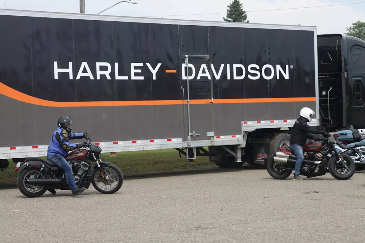 Demo rides were available at Thunder Bay Harley-Davidson