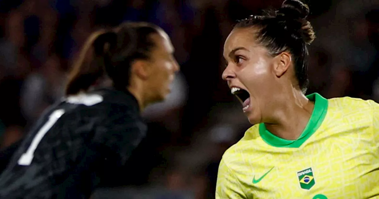 ‘A gente soube sofrer’, diz Gabi Portilho depois de gol decisivo que colocou Brasil nas semis