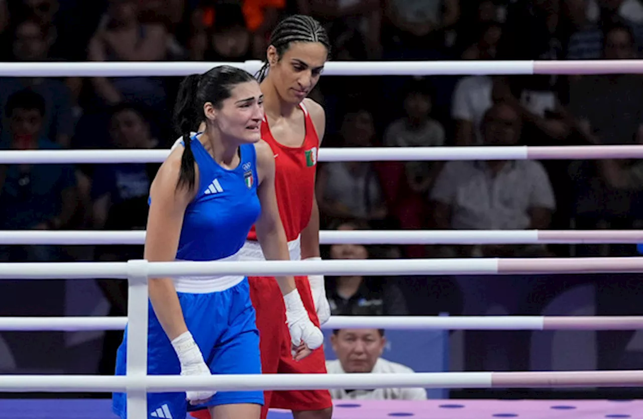 Boxing body offers prize money to beaten Italian amid gender row