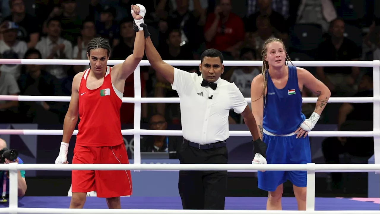 Algerian Boxer Imane Khelif Beats Hungary’s Luca Hamori to Secure Olympics Medal