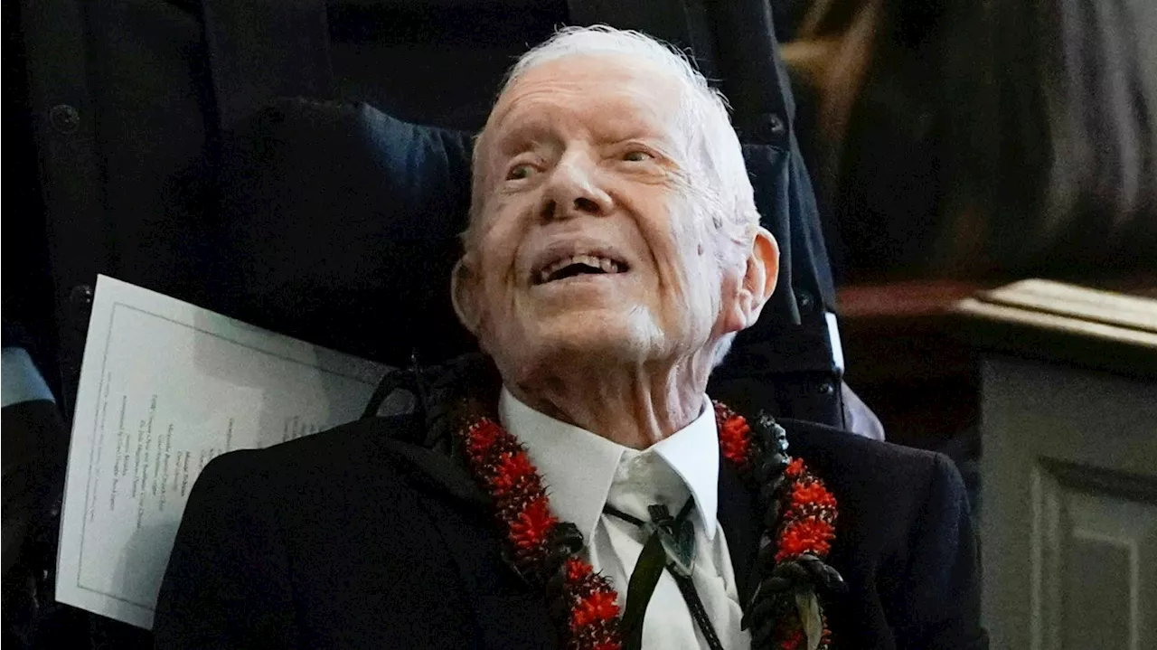 Jimmy Carter Says He’s Hanging On to Vote for Kamala Harris as 100th Birthday Nears