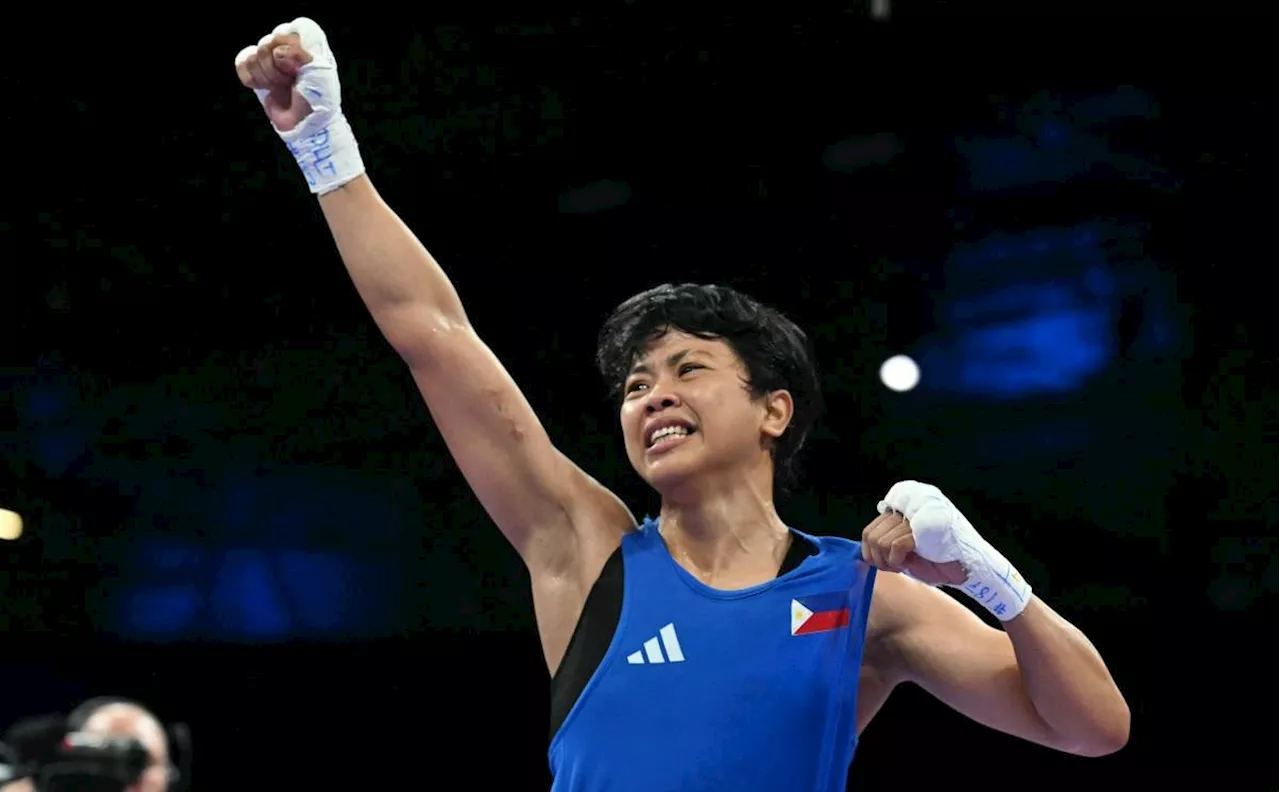 Boxer Aira Villegas assured of bronze after entering semis in Paris Olympics