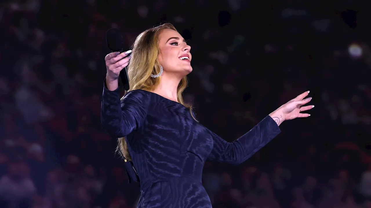 Adele breaks down on stage in Munich as she admits ‘I’m so f***ing nervous’ during incredible first night s...