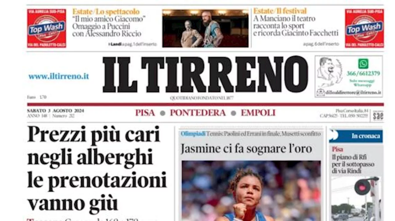 L'apertura del Tirreno su Pisa-Inter: 'Il derby tra fratelli Inzaghi termina 1-1'