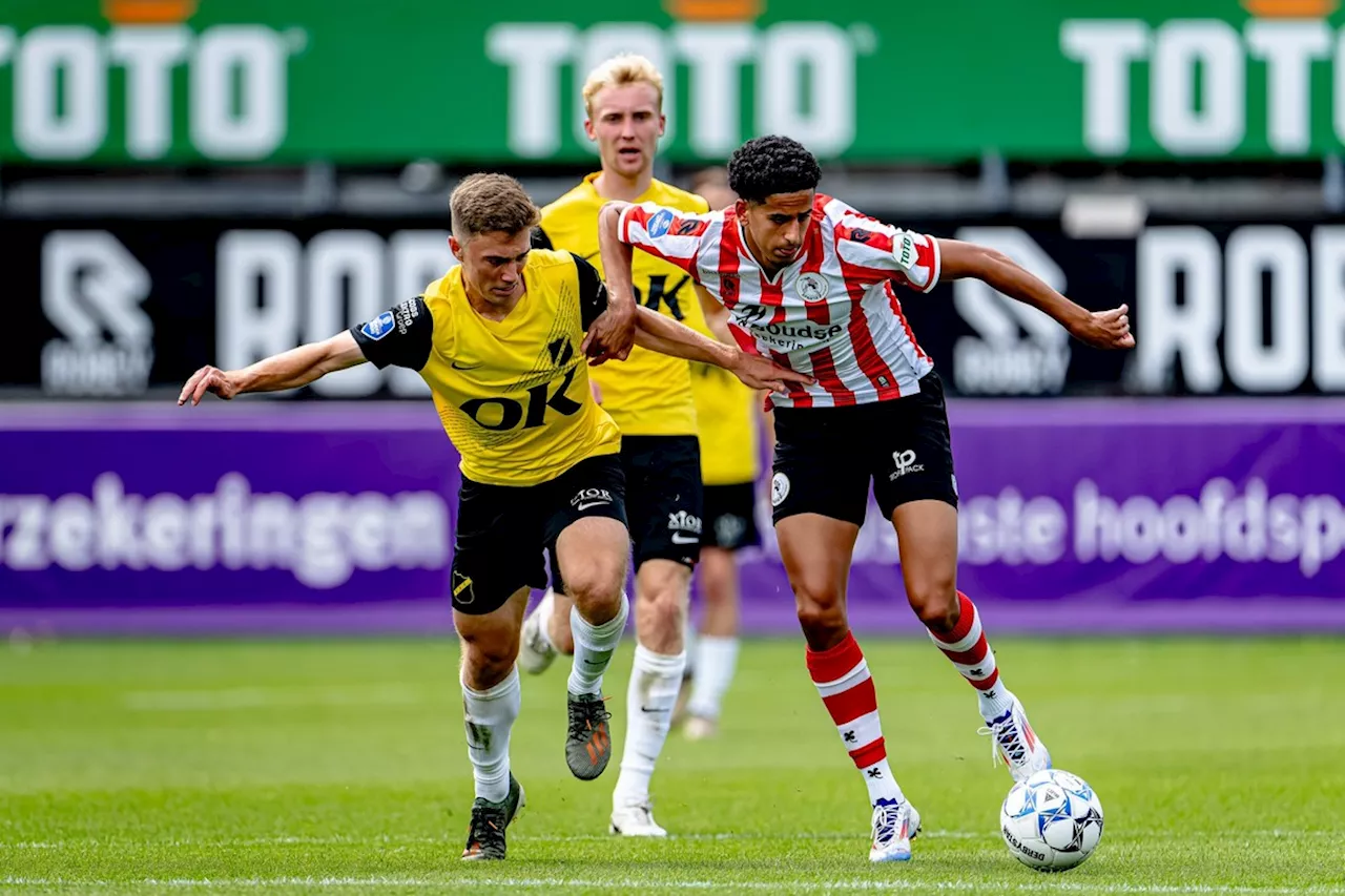 Voorbereiding Eredivisie-clubs: Sparta wint in slotminuten van NAC