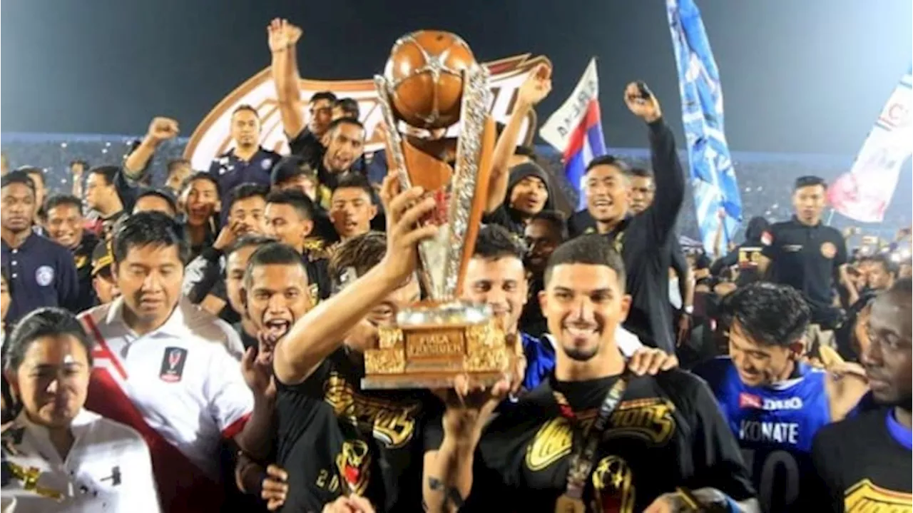 Arema FC vs Borneo FC, Final Paling Sering Terjadi di Piala Presiden