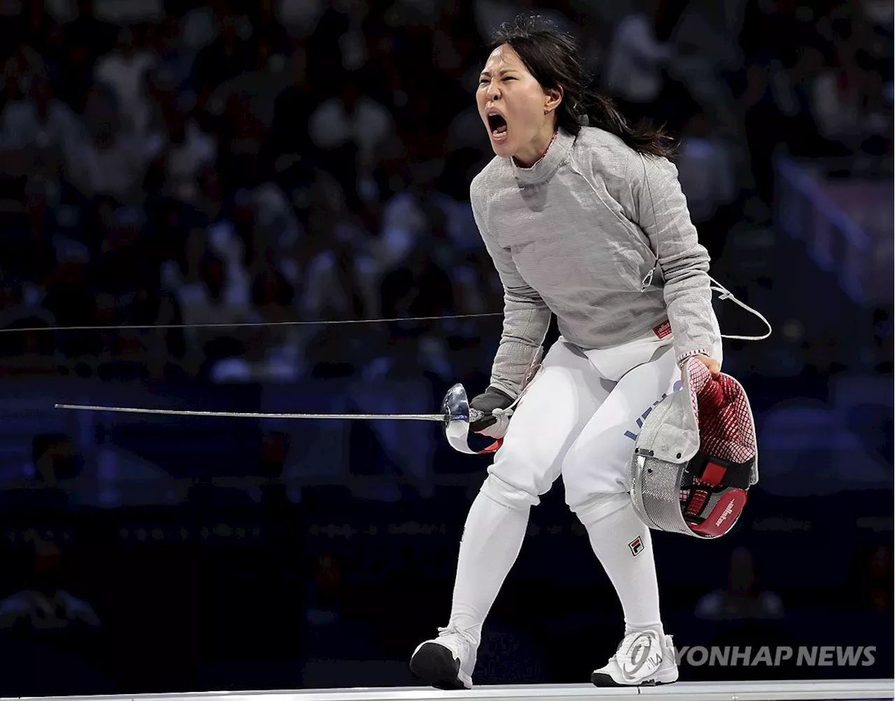 [올림픽] 도경동 이어 전은혜…펜싱 단체전 메달 뒤엔 '특급 조커'