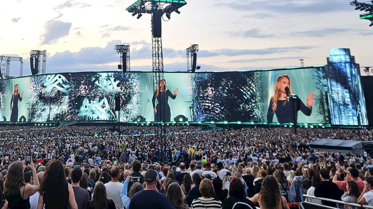 Konzert in München: Adele feiert ihr ganz eigenes Volksfest