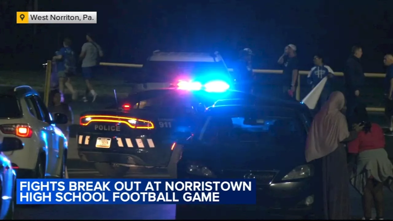 Norristown-Upper Merion high school football game suspended due to fights in parking lot