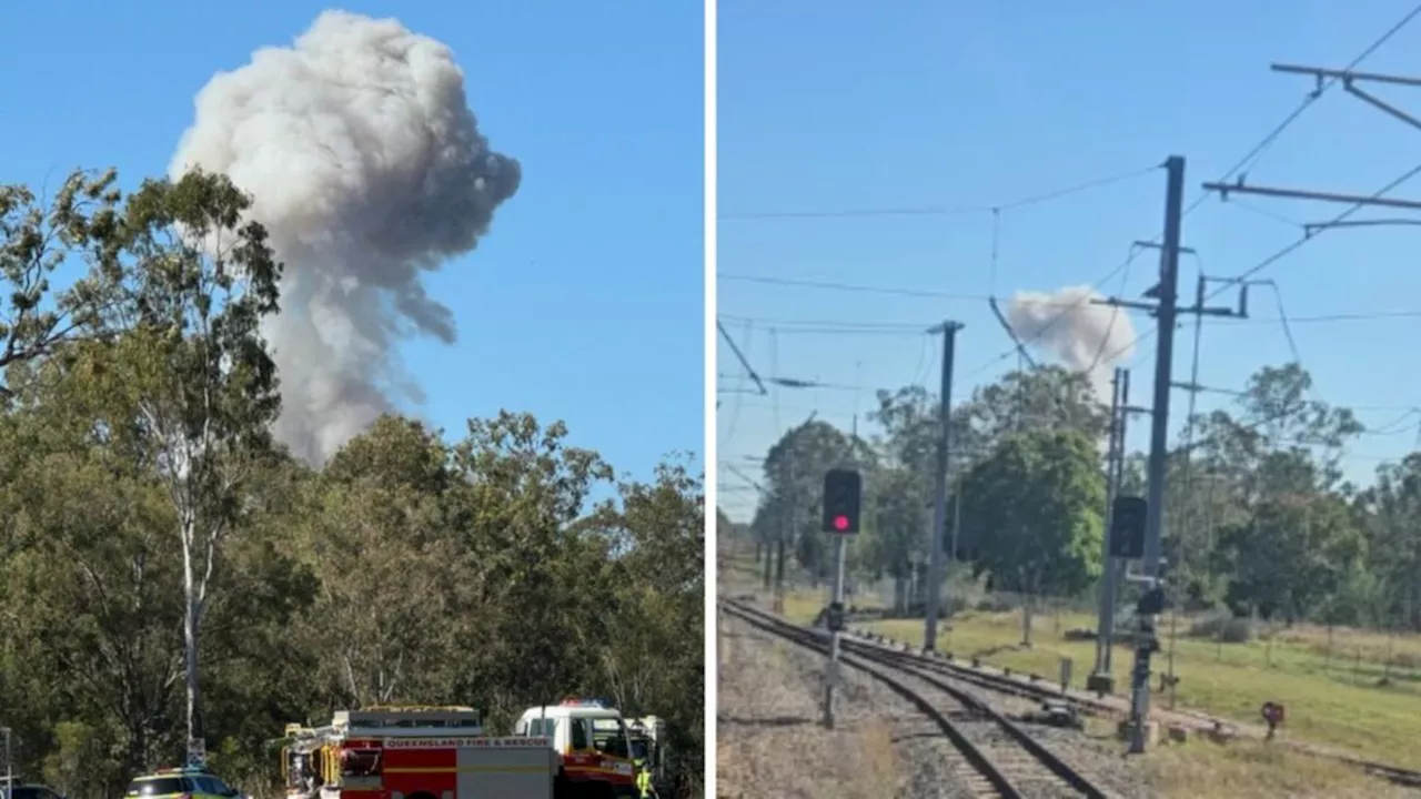 Bruce Hwy at Bororen, near Gladstone, closed after serious crash involving truck carrying hazardous materials