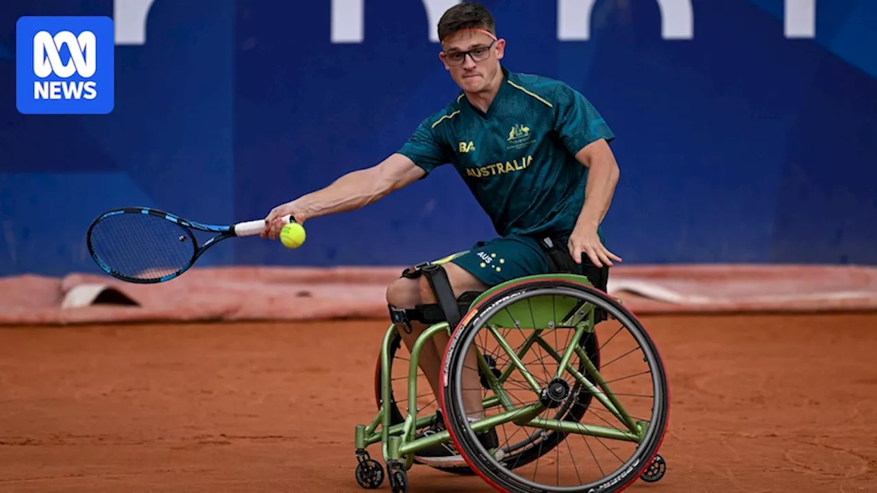 Anderson Parker making the most of Paris Paralympics debut in wheelchair tennis