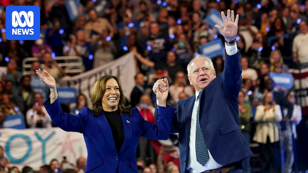 Kamala Harris and Tim Walz sit down for first interview since election campaign began — as it happened