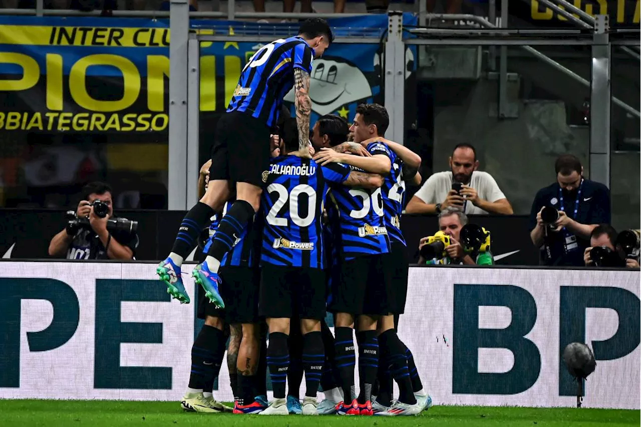 Inter-Atalanta 4-0, poker e campioni d'Italia primi con il Torino