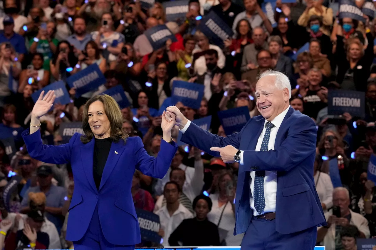 5 key moments from Kamala Harris and Tim Walz’s first major interview