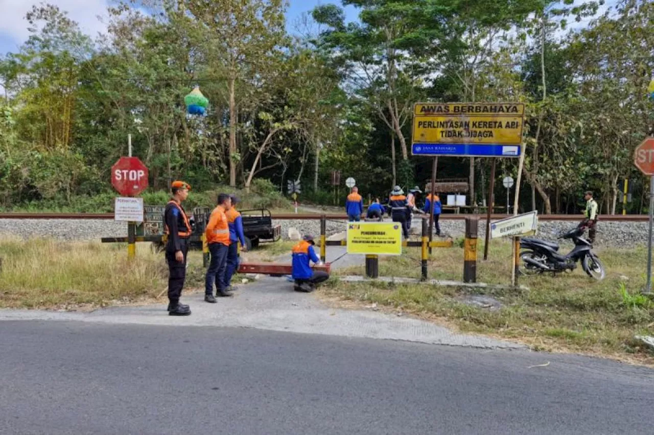 Daop 6 Yogyakarta tutup dua perlintasan di Kulon Progo-Sukoharjo