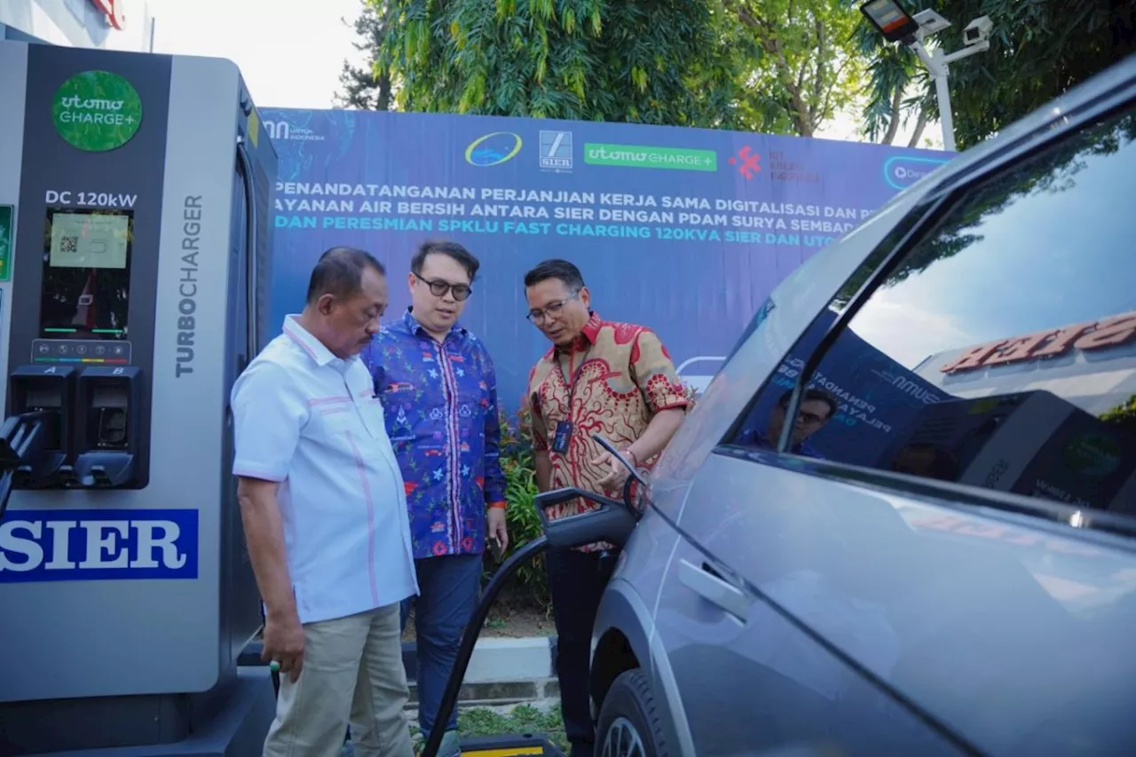 SIER resmikan SPKLU 'Fast Charging' berkapasitas 120 KVA