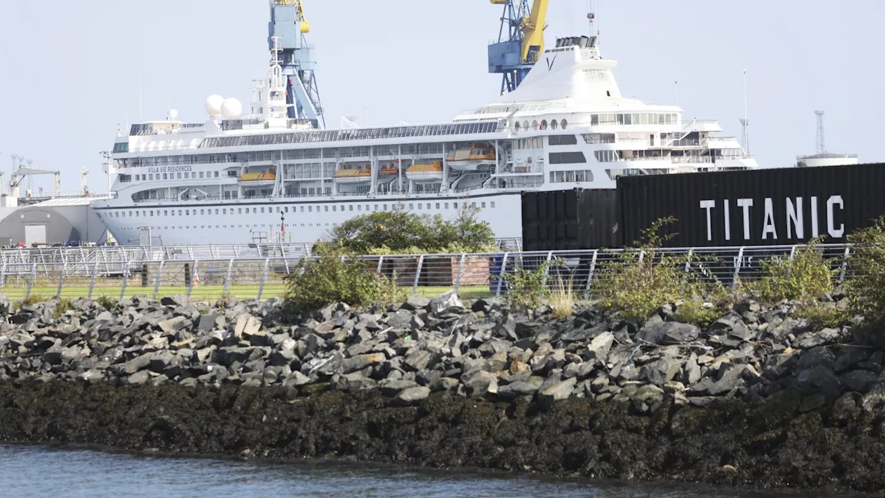 Passengers bought berths on a 3-year cruise. Months on, the ship is still stuck in Belfast