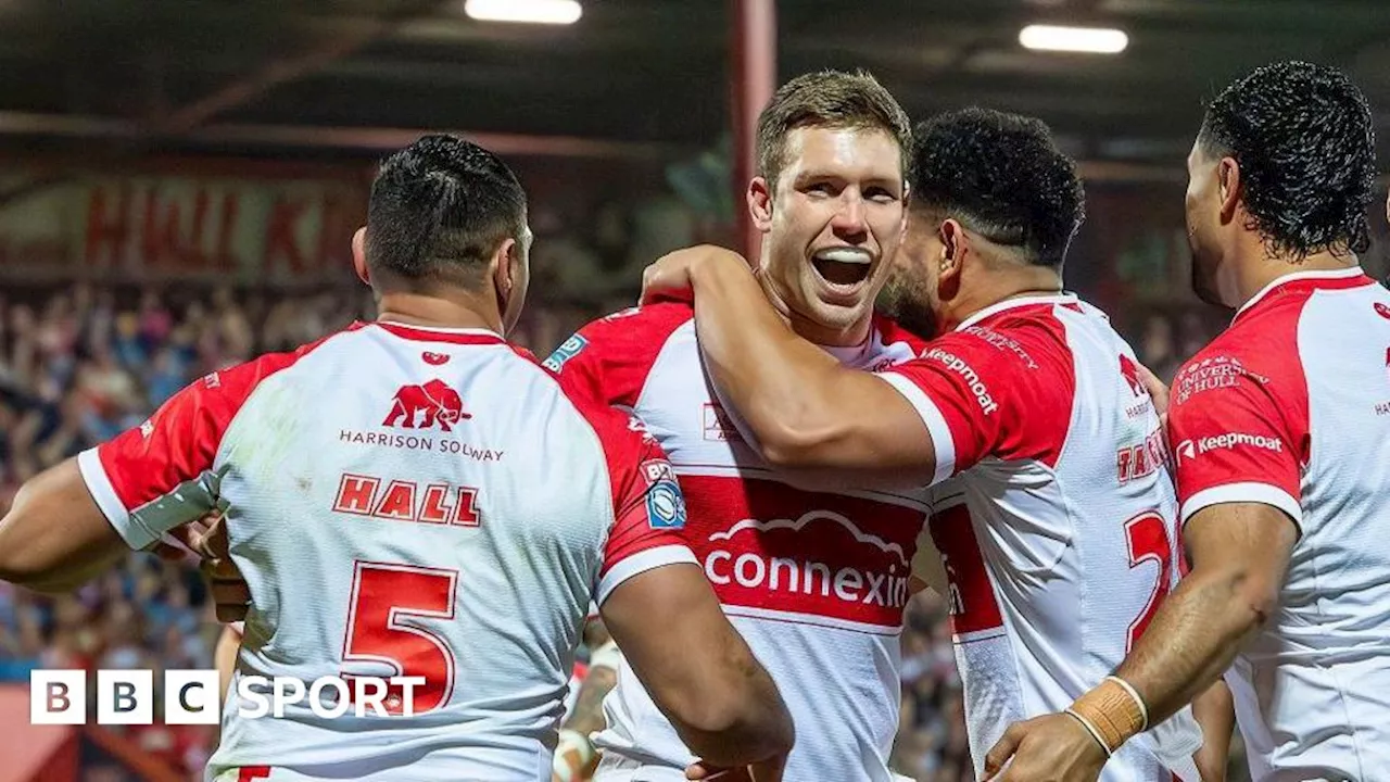 Hull KR 32-12 Salford Red Devils: Rovers extend lead at top of Super League