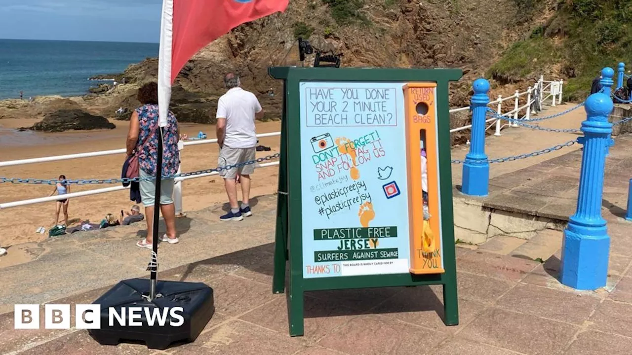 Litter on Jersey and Guernsey beaches has improved, islanders say