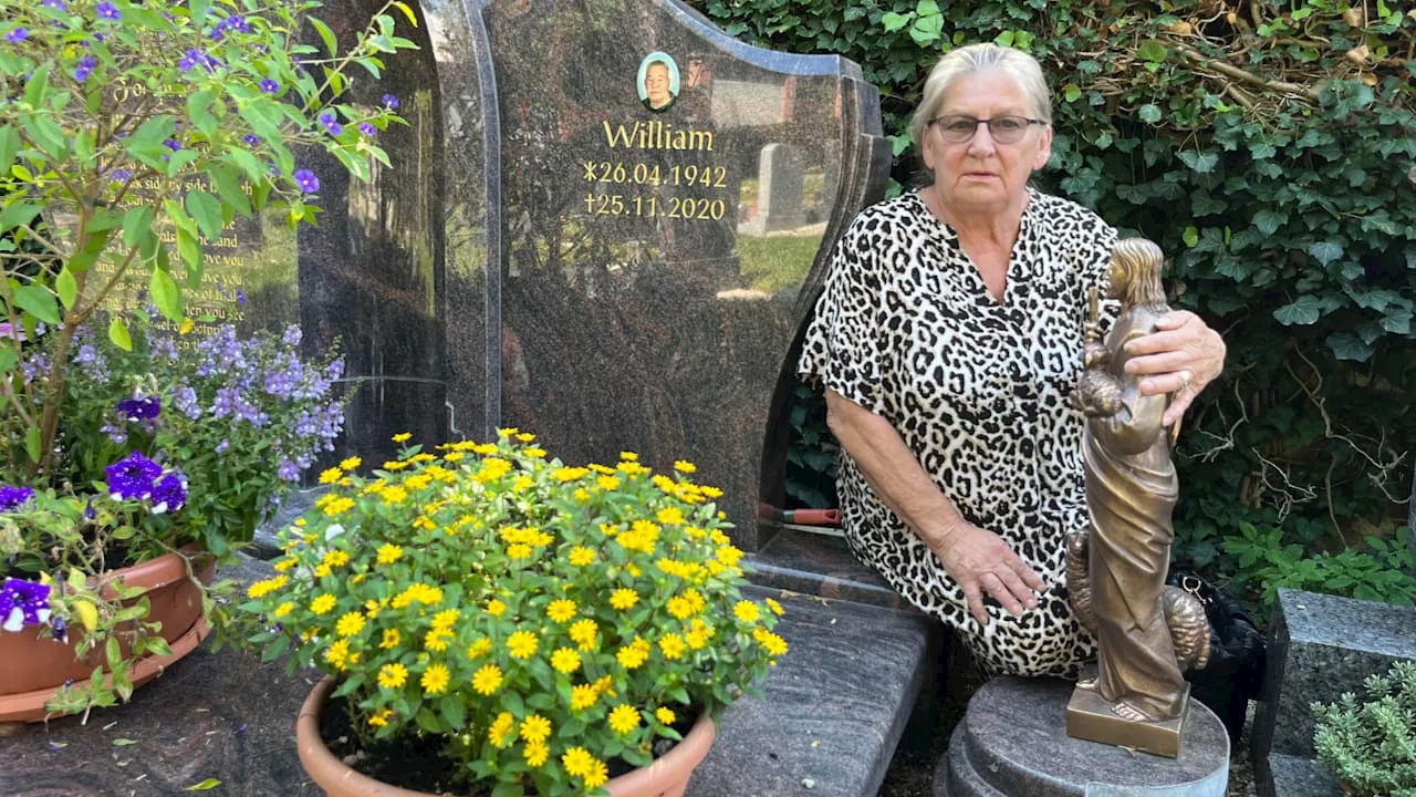 Amberg: Metalldiebe! Schock nach Raub auf Gräbern in Friedhof.