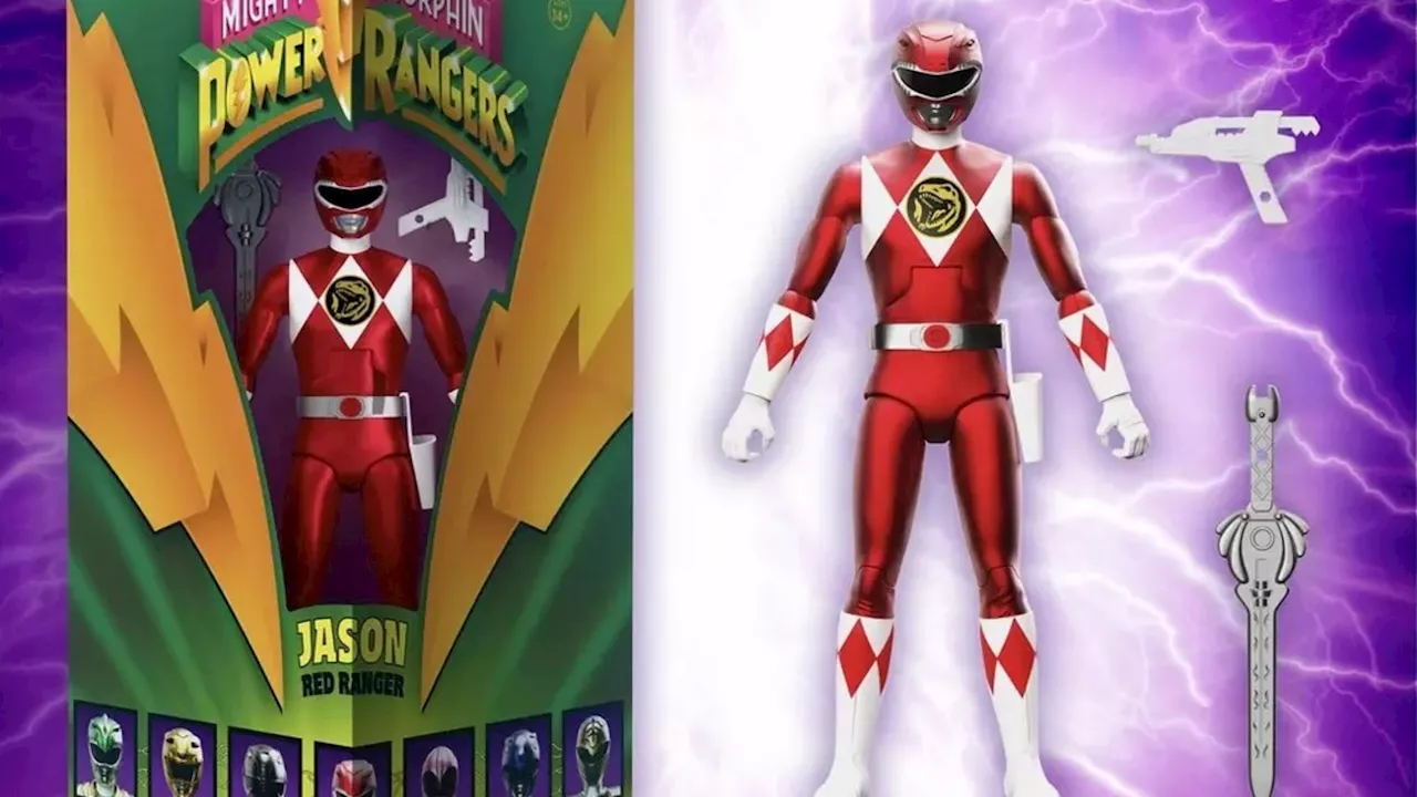 Super7 Returns to the 90s with New Nostalgic Power Rangers Figures