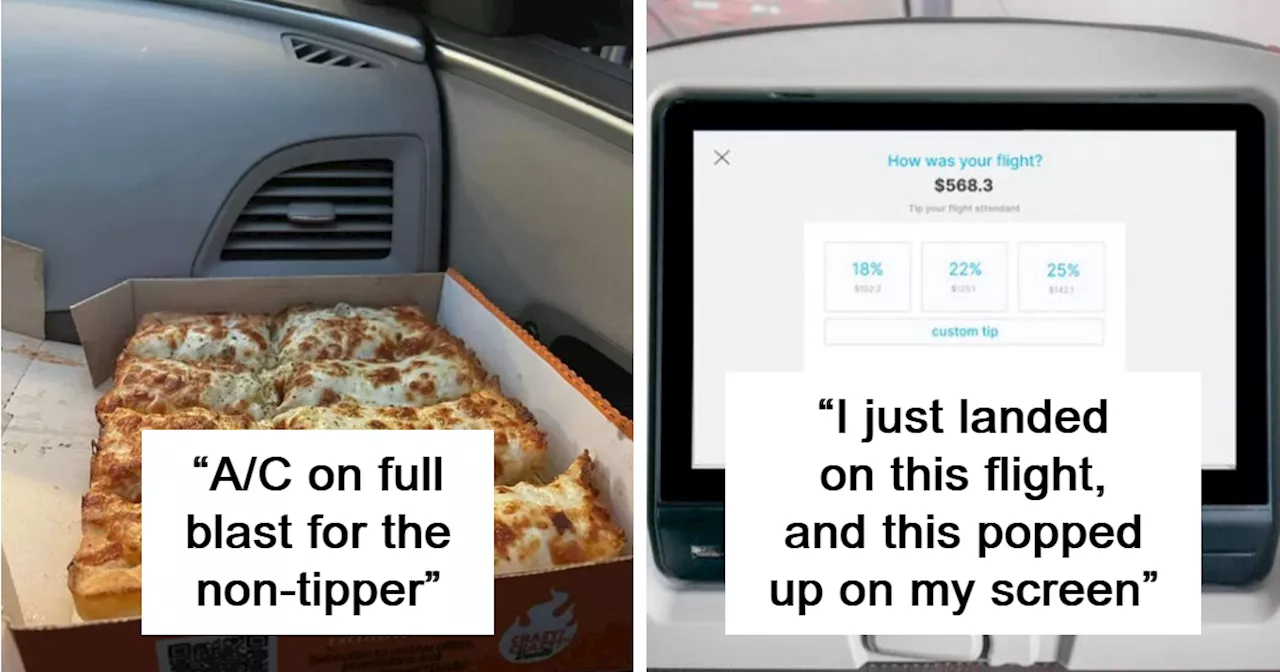 50 Times Tipping Went Too Far And People Had To Shame It Online