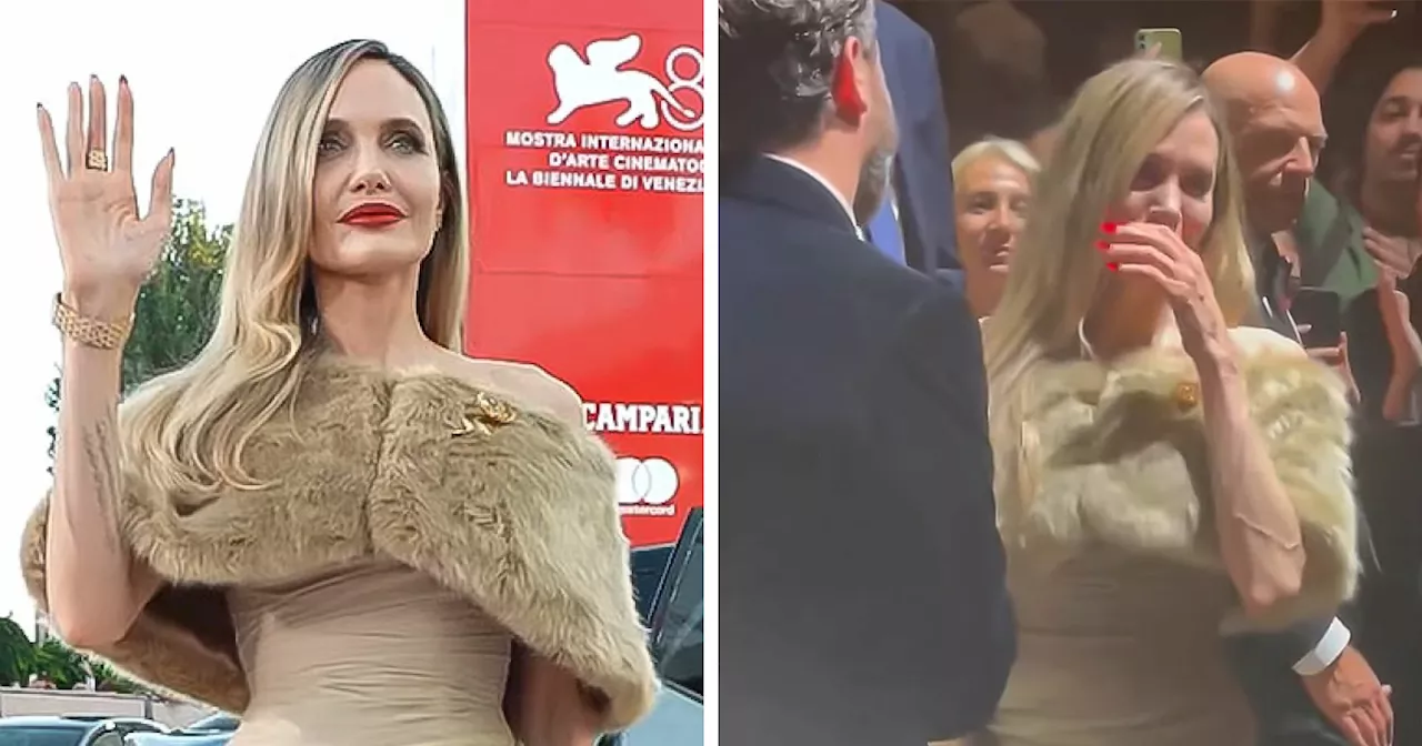 Angelina Jolie Brought To Tears By 8-Minute Standing Ovation At Venice For “Maria”