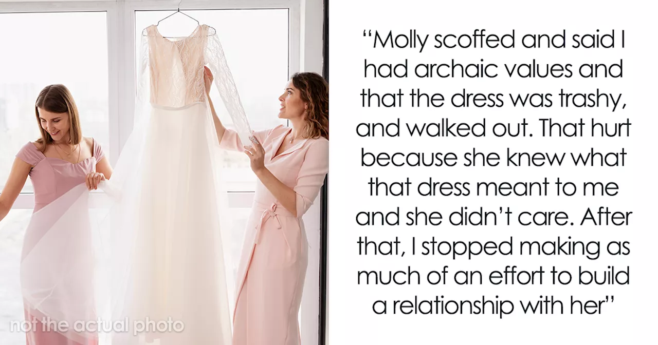 Lady Goes Ballistic After Stepmom Gives Wedding Dress To Step-SIL After She Called It Trashy