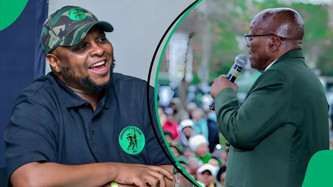 Jacob Zuma Sings ‘Umshini Wami’ Outside Court, Floyd Shivambu Finds His Voice Alongside ‘uBaba’