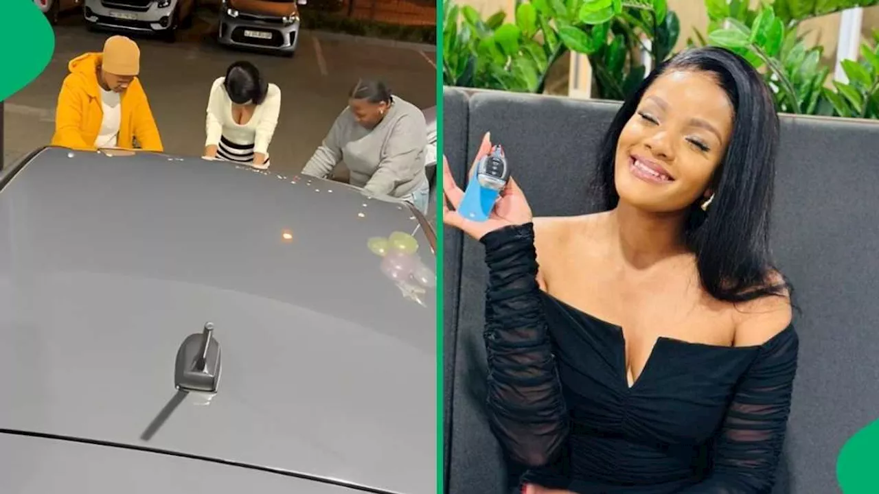 Women Pray Over a Friend’s Vehicle, Mzansi Loves It: “Congratulations Mama”