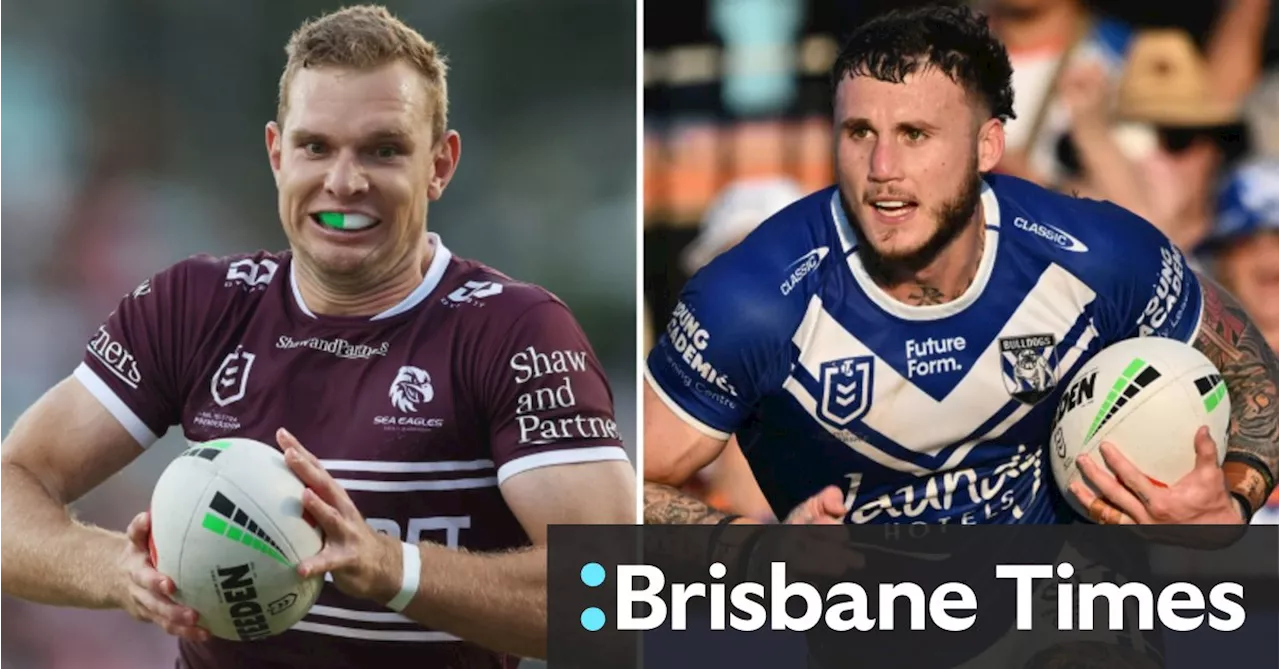 The weapons on display when Manly meet the Bulldogs