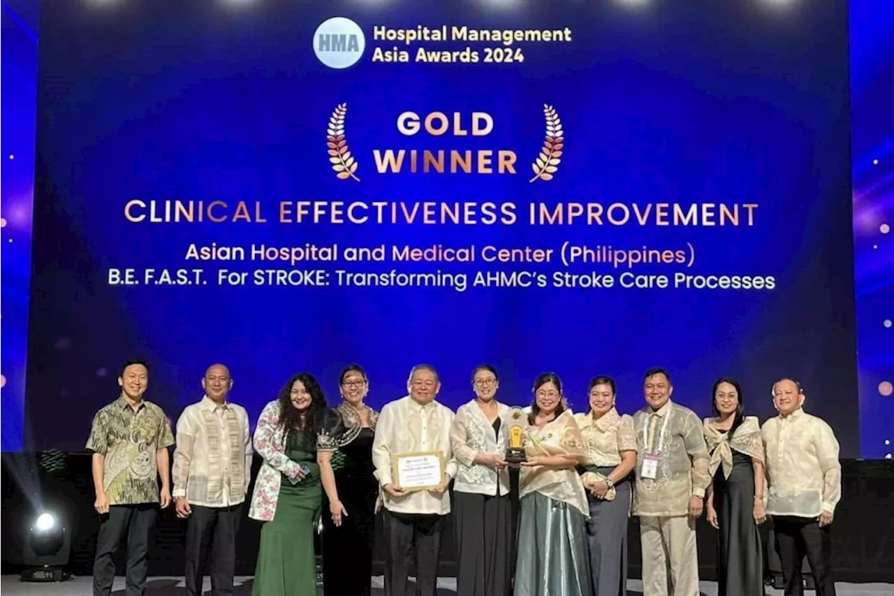 Asian Hospital and Medical Center shines at Hospital Management Asia Awards 2024