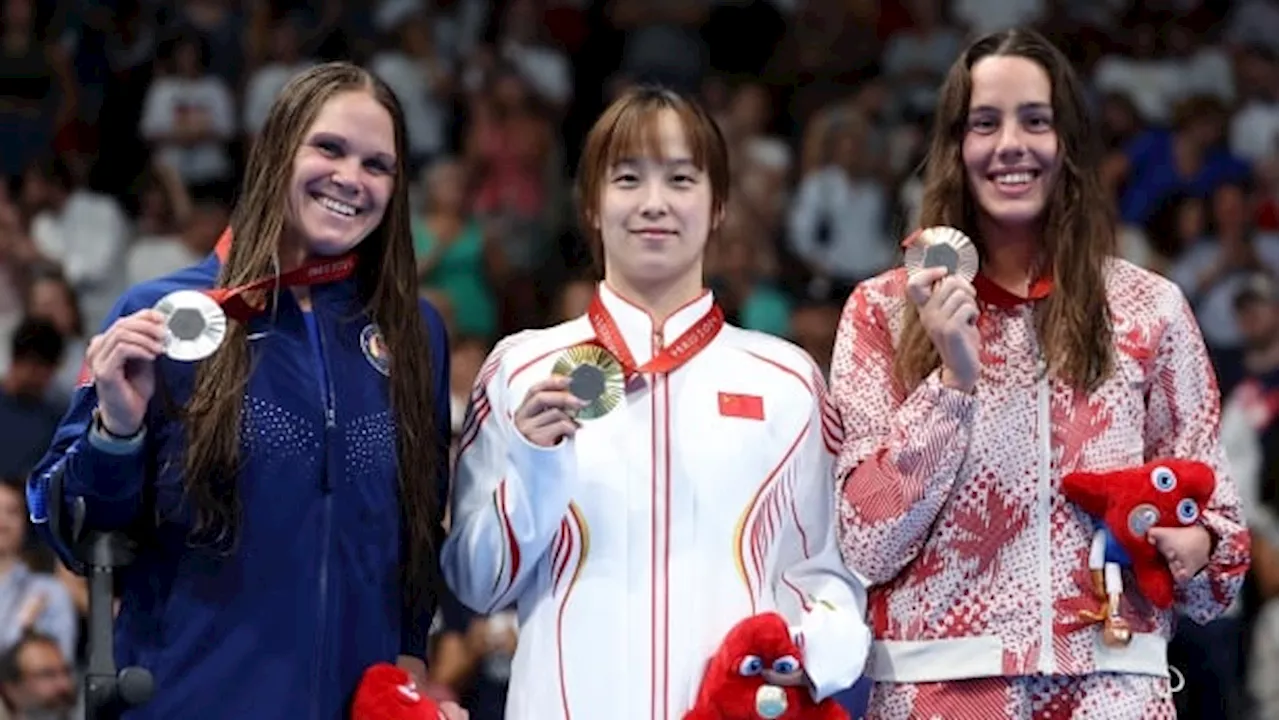 Canadian swimmer Aurélie Rivard wins bronze medal to kick off Paris Paralympics